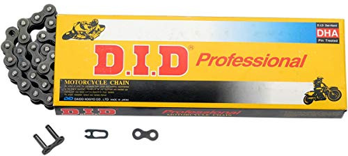 DID Chain 530 NZ 120 Links (Standard), Open with Clip Lock