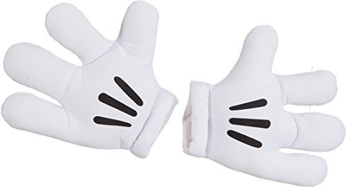 Orlob Jumbo Maus-Handschuhe, weiß