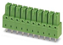 Phoenix Contact IMCV 1.5/12-G-3.81 Steckbarer Klemmenblock Invertierte Stiftleiste 12-Kontakte 3.81mm-Raster Gerade