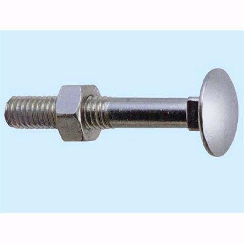 Bulloni testa tonda con dado - Misura mm. 5x50 Conf. 200 Pz
