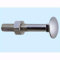 Bulloni testa tonda con dado - Misura mm. 5x50 Conf. 200 Pz