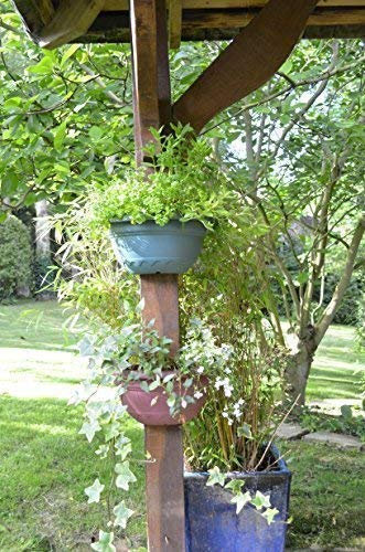 Neat Ideas Pipe & Post Planters 2 Pack - Brighten up your drainpipes, posts & railings (Green)