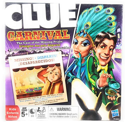 Hasbro Game Clue Carnival (englische Version)