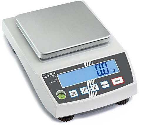 KERN Optics Präzisionswaage, 3500 g Wägekapazität, 0.01 g Ablesbarkeit, 0.02 g Reproduzierbarkeit