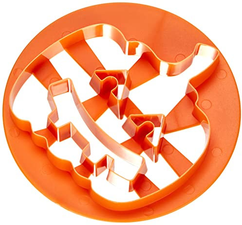 IBILI Citroville CORTAPASTAS CALABAZA, Stainless Steel, orange, 12 x 2 x 2 cm