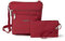 Baggallini Damen Pocket Crossbody Bags for Women 8x8 Small Lightweight Durable Nylon Water-Resistant Travel Purse W/RFID Wristlet Umhängetaschen, Apfel, Einheitsgröße