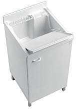 Geromin Arredamenti 7006PRIMA Lavatoio e Base Senza Cesto, Bianco