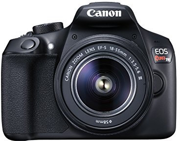 Canon EOS Rebel T6 Digital SLR Camera Kit with EF-S 18-55mm f/3.5-5.6 DC III Lens (Black)