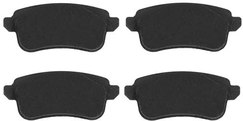 TRW GDB2136 Brake Pad Set of 4 Compatible for Renault Megane III IV Hatchback (B9A/M/N_) 2015 - Rear Axle and Other Vehicles
