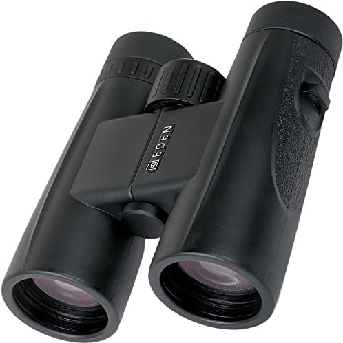 Eden Fernglas HD 8 x 42 EQA101 Kompaktes Fernglas für Erwachsene, Vogelbeobachtung und Outdoor, inklusive Tragegurt und Tragetasche