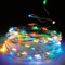 Générique Guirlande Lumineuse Fil de cuivre 40 LED à Piles Multicolore 2.1