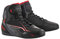 Alpinestars Stivali da moto Faster-3 Drystar Shoes Black Grey Red, Nero/Grigio/Rosso, 45