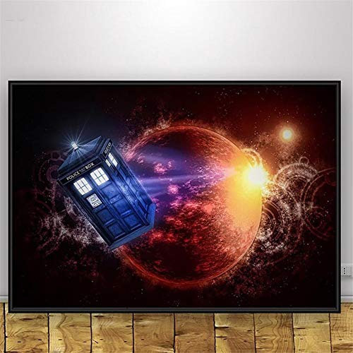 5D Diamond Art Kits Teleplay Doctor Who Picture Full Drill DIY Diamond Painting Embroidery Handmade Adults Kids Cheap Cross Stitch Paste for Living Room Bedroom Wall Decor 30x40cm G3124
