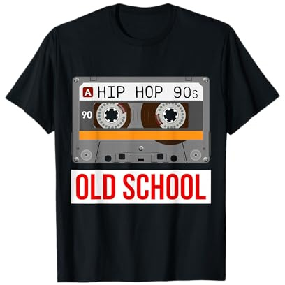 Amateurs de Musique Rap sur Cassette Hip Hop Old School T-Shirt