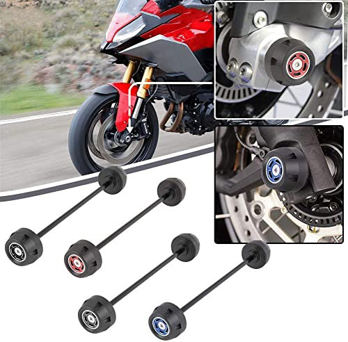 Motorrad Vordergabel Rahmen Schieber Kompatibel mit F900R F900XR 2020 2021 2022 2023 2024 Absturzsicherung Vorderrad Crash-Schutz Sturzschutz Crash-Schiebe (Titan)