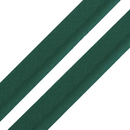 5m Paspelband Stoffband Nähkante Paspelschnur zum Nähen 10mm breit Farbwahl, Größe:10mm, Farbe:moosgrün