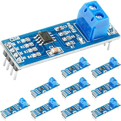DAOKAI MAX485-Modul TTL zu RS-485 MCU Entwicklungsboard RS485 Adapter Modul Konverterplatine,für Arduino Integrierte Schaltungen(10 Stück)