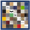 Colorello Deluxe Bilderrahmen Posterrahmen 60x60 cm Panorama und Quadrat Formate Blau Ozeanblau Antireflex Kunstglas