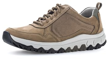 Pius Gabor Herren Sneaker Low,Halbschuhe,Wechselfußbett,zertifiziertes Leder,Laufschuhe,schnürschuhe,schnürer,Business,Cord,40.5 EU / 7 UK