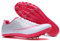Spikes Leichtathletik Leichtathletik-Spikes-Schuhe Für Männer Und Frauen, Leicht, Modisch, Weiß, Rosa, Lauf-Spikes, Laufschuhe, 100–400 Meter, Rennen, Sprinten, Spikes-Schuhe ( Color : C , Size : 39 E
