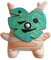 SKPY Hülle für Airpods 3., 3D Niedliche Cartoon Korok Kopfhörer Hülle Cover Kompatibel mit Apple AirPods 3. Schutzhülle Silikon Haut mit Haken (B)