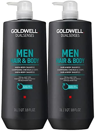 Goldwell Dualsenses Men Hair & Body Shampoo 1000ml X2