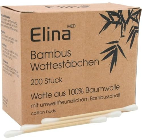 Elina Wattestäbchen und Wattestäbchen für Erwachsene, Unisex