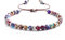 Dochais Boho Naturstein Armband Set - Bohemian Schmuck für Frauen Mit Türkis Kristall Perlen, Edelstein (Stil 1)