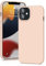 YATWIN Silicone Case for iPhone 12/12 Pro, Soft-Touch, Shockproof, DustProof, Antiskid Full Body Armour Phone Cover for Apple iPhone 12/12 Pro - Light Pink