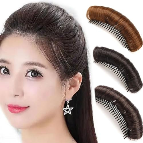 Luhaomisky 1 pince à cheveux noire invisible pour les femmes