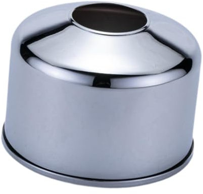 perfk Metallgehäuse für Gastanks, Schutzhülle für Gaskanister, stabile Absturzsicherung für Kraftstoffzylinder, Aufbewahrungsabdeckung für Wanderungen im, Silber