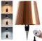 FOTEMIX Wireless Bottle Lamp, 3 Color Stepless Dimming Bottle Lamp, LED Rechargeable Touch Control Wireless Bottle Lampshade for Bedroom,Restaurant & Bar (Rose Gold, 1-Pack)
