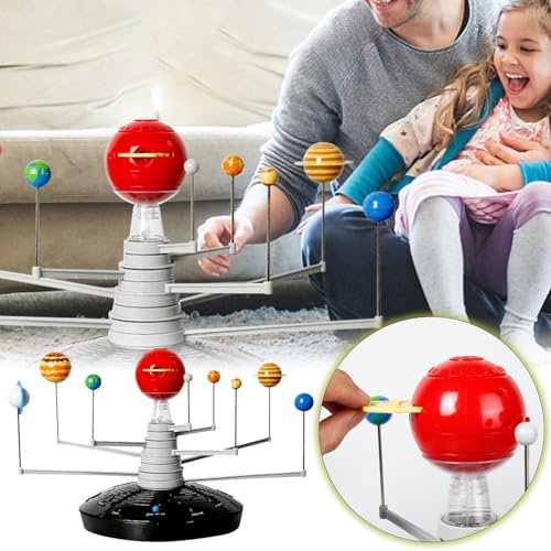 Alphabet Board for Toddlers 2-4 Years Talking Astronomical Solar System Model Kit Planetarium Projector Space Toys With 8 Planets Suitable For Boys And Girls 3 4 5 Game for Kids (Black, 61x61