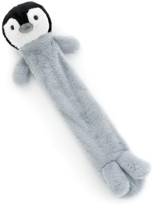 Deyongs Soft Cozy Furry Animal Cute, Fun & Cuddly Teddy Hot Water Bottle 72cm (Penguin (Grey))