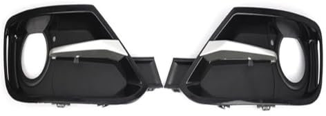 Front Nieren Kühlergrill Für 3 Serie F30 F31 11-17 51117300737 51117300738 Auto Gitter Front Stoßstange Nebel Licht Lampe Abdeckung Lünette Grille(Pair)