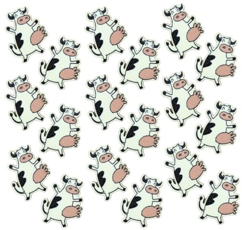 bayrische Streudeko lustige Kuh 25 Stück by Woidladinger