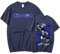 Anime Blue Lock T-Shirt Fashion Cartoon Character Pattern Double Sided T-Shirts Unisex (Navy Blue A,XXL)
