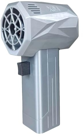 Haofy Mini Sèche-Linge 22W, Charge Rapide, Jet de Séchage de Voiture, Souffleur Sec pour Le Déneigement et Le Nettoyage du Clavier (Silver)
