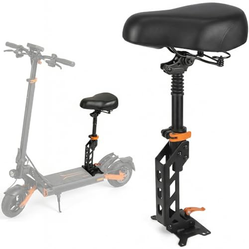 UtaUla Elektrorollersitz für Erwachsene, Elektroscooter Sitz mit Abnehmbares Design, Höhenverstellbarer 50-65cm, Kompatibel mit dem Modell KuKirin G2 Pro DB Tretroller