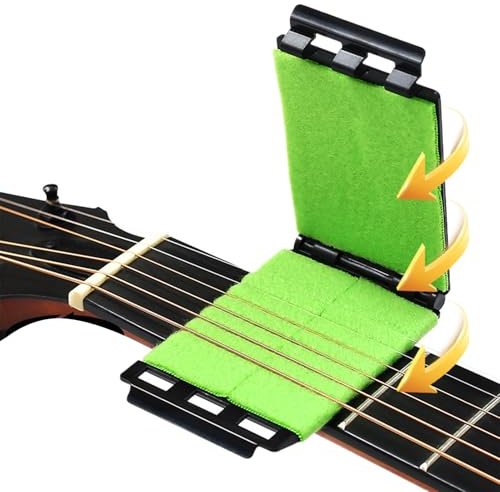 Pulisci corde per chitarra, per la pulizia della tastiera, strumento per la pulizia degli strumenti musicali, strumento di pulizia per corde e tastiera