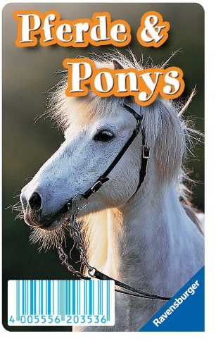 Ravensburger 20353 - Pferde und Ponys, Tierwelt Quartette