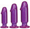 Doc Johnson Crystal Jellies Anal Starter Kit Purple 1 Stück