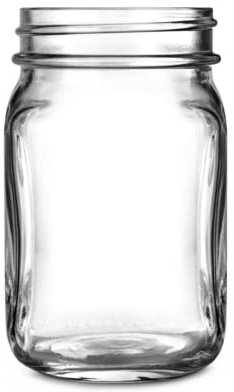 bar@drinkstuff Mason Drinking Jar Tumblers 20oz / 568ml Empty Jam Jars for Home Brew (24)
