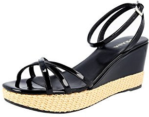 Prada Damen Schwarz Leder Sandalen 1X9561 40 EU