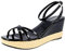 Prada Damen Schwarz Leder Sandalen 1X9561 40 EU