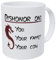 wampumtuk Schande auf sie ihre Kuh und Familie Dragon 11 Unzen Funny Kaffee Tasse
