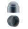 Cappucci copri-dado bulloni M10 (chiave 17) Antracite cappucci di protezione per viti 25 pezzi Cappucci protettivi esagonali Tappi plastica EMFA ®