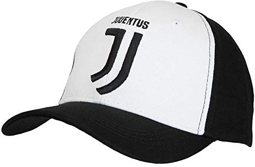 Juventus Turin Offizielles Cap, Basecap, Snapback Logo in Schwarz/Weiss