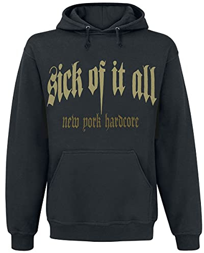 Sick Of It All Panther Männer Kapuzenpullover schwarz M 80% Baumwolle, 20% Polyester Band-Merch, Bands