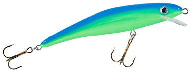 Balzer Matze Koch Wobbler UV Booster 9cm 9g Flachläufer, 1er Pack, Blue Melon